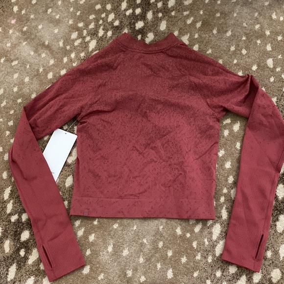 Lululemon Rest Less Cropped Half-Zip 6 NWT - Picture 5 of 6